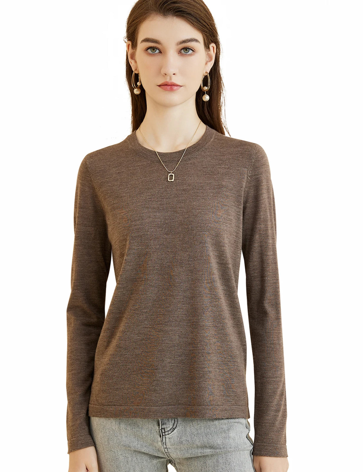 EDEL Merino Langarmshirt Damen