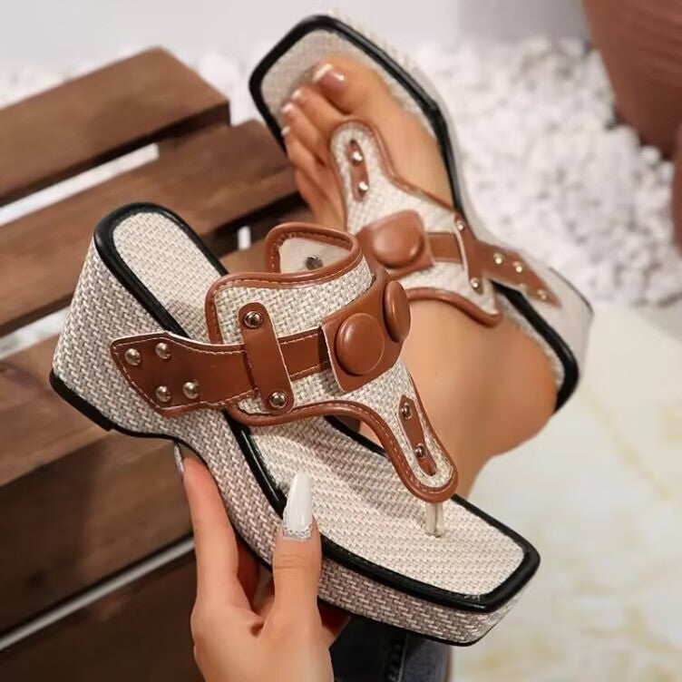 Elena | Keilsandalen