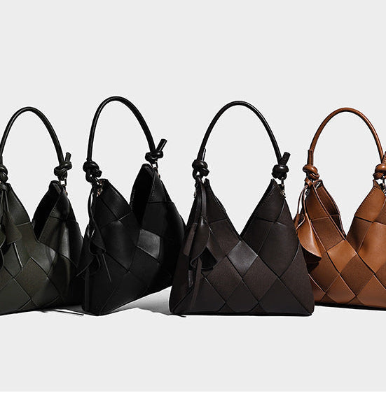 Sloane | Schultertasche in Flechtoptik