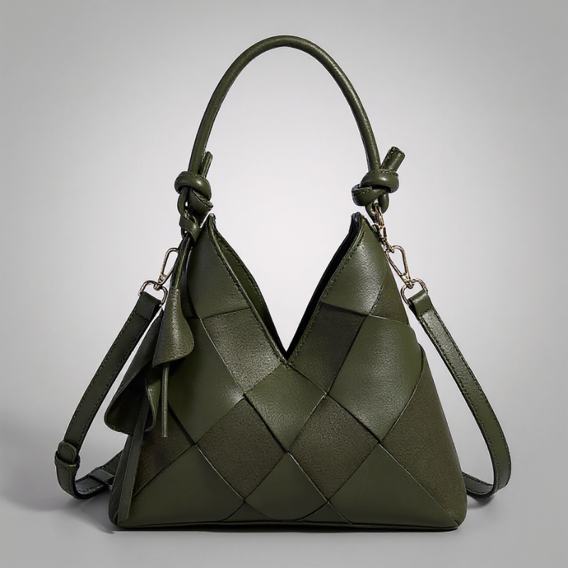 Sloane | Schultertasche in Flechtoptik