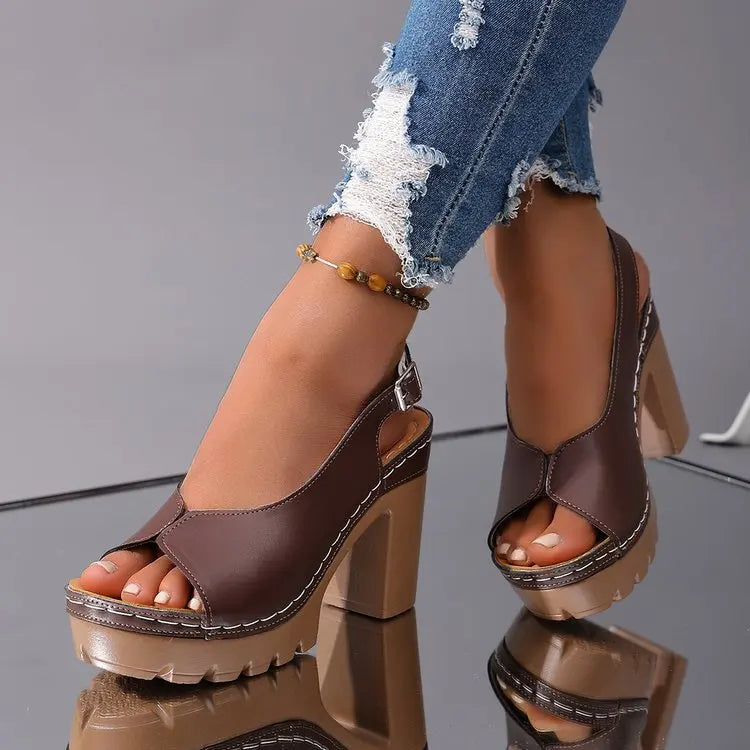 Vivienne | Pumps mit Blockabsatz