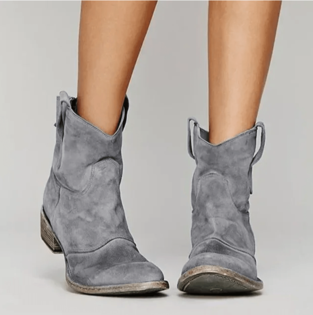 Charlotte | Orthopädische Stiefeletten aus Velours