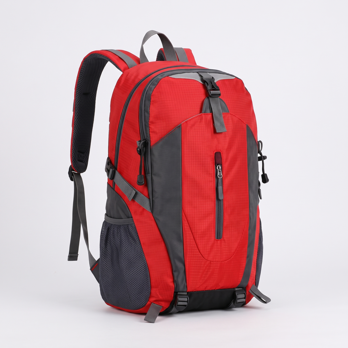 TourPack Tagesrucksack 35 L in Rot und Grau