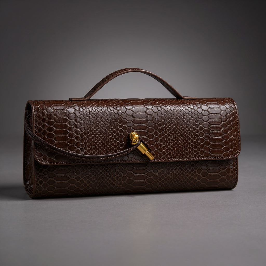 Sammi | Clutch in Schlangenoptik