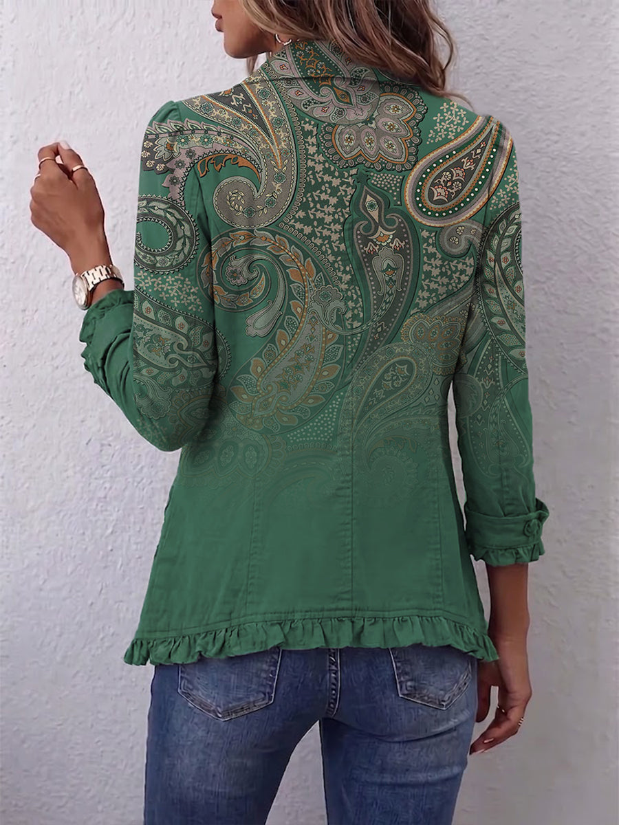 Jemara | Boho-Jacke mit Paisley-Muster