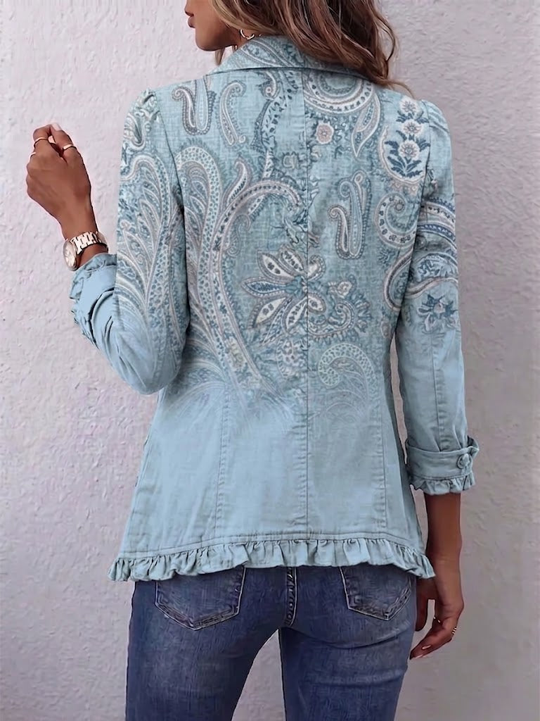 Estrella | Vintage-Jacke mit Paisley-Druck