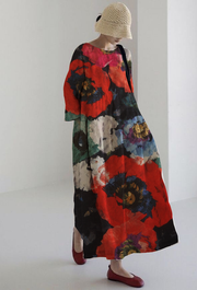 Rosa | Luftiges Sommerkleid mit Blumen