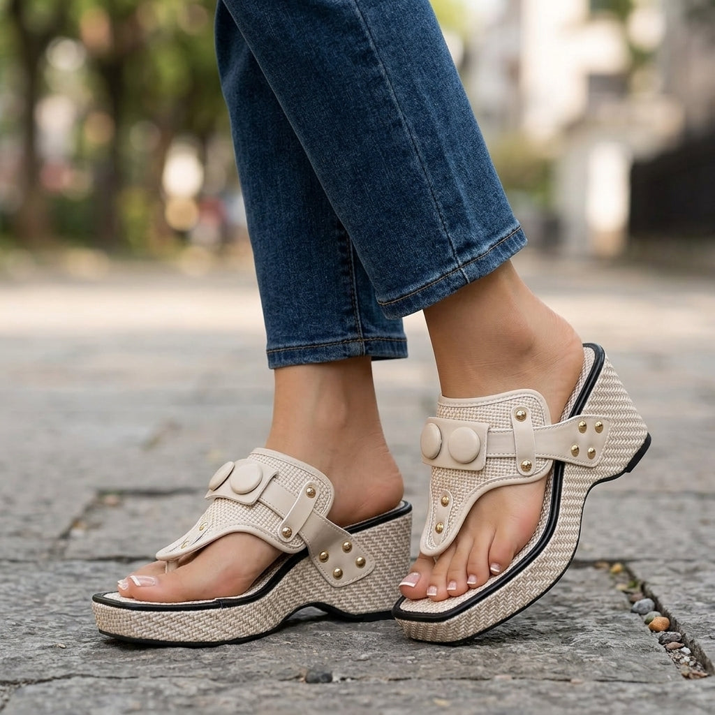 Elena | Keilsandalen