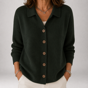 Wrenley | Strickjacke mit Polokragen