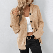Brittan | Strickcardigan mit Knöpfe
