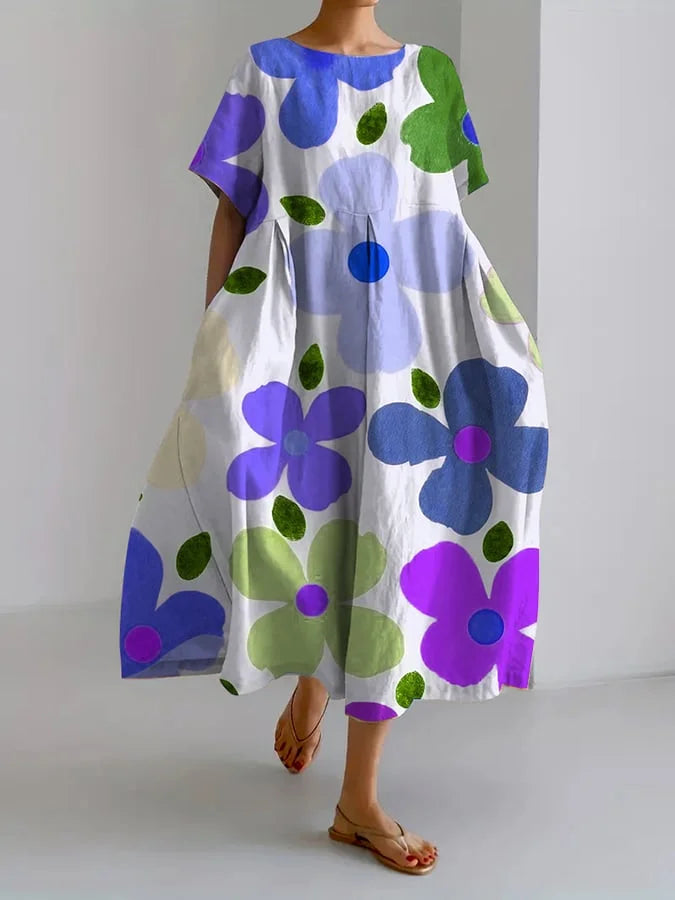 Eli | Sommerkleid mit Blumendruck