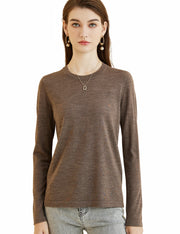 EDEL Merino Langarmshirt Damen