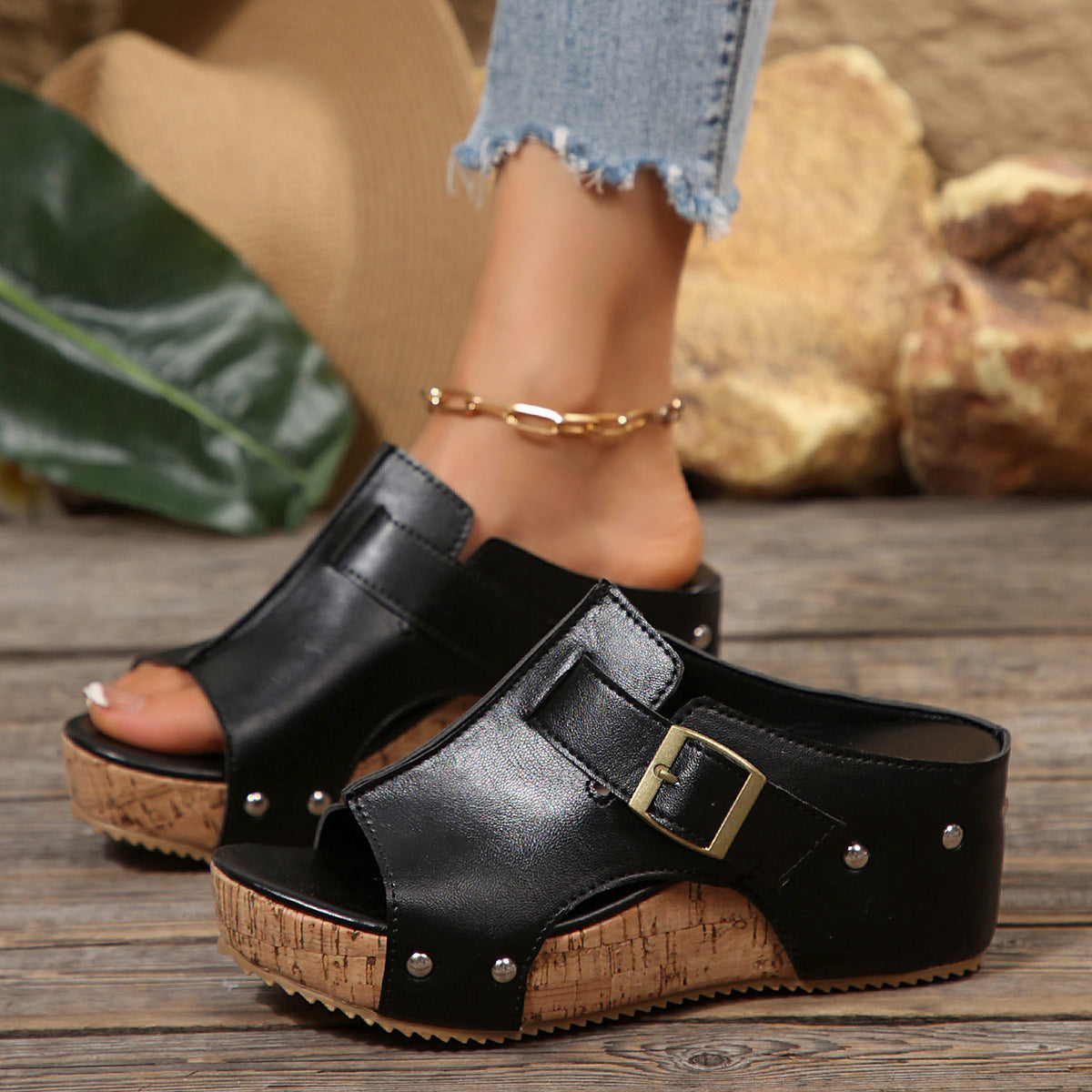 Olivia | Plateausandalen