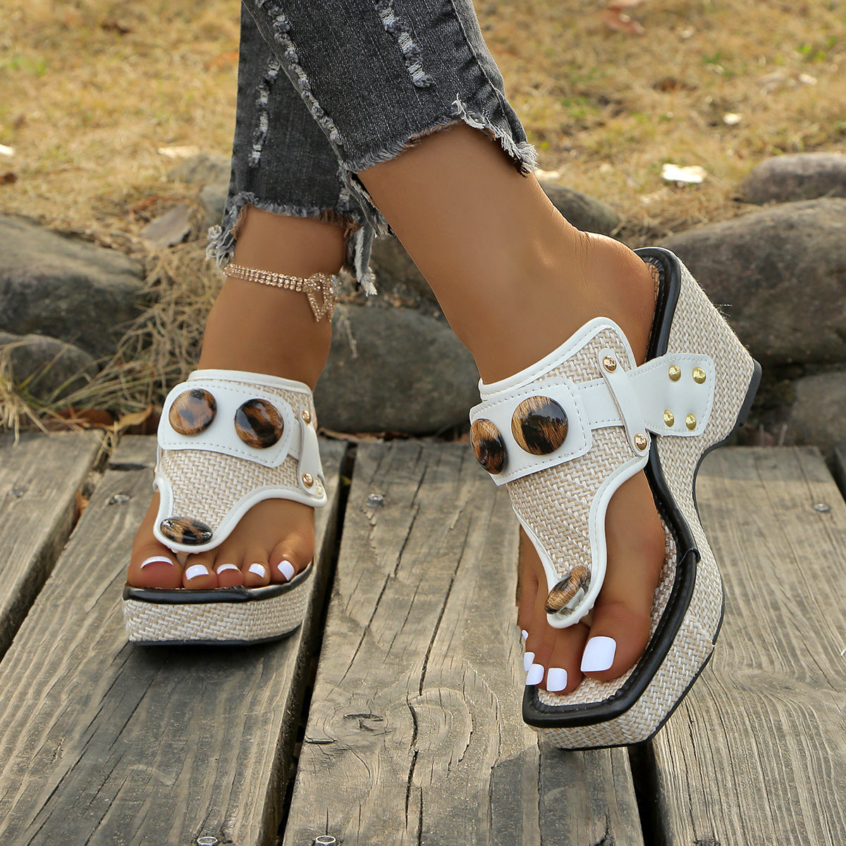 Elena | Keilsandalen