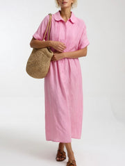 LYSANDRA | Luftiges Sommerhemdkleid