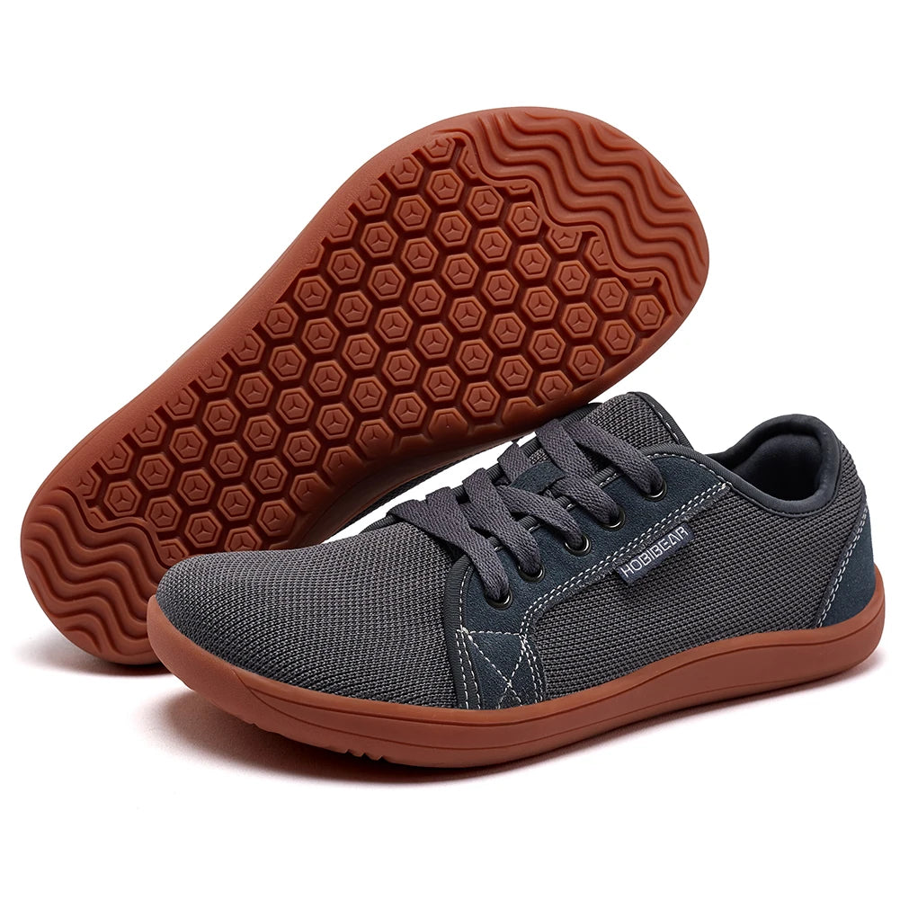 KnitStep in Grau/Braun