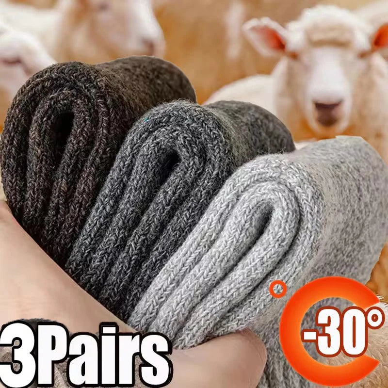 Merino-Socken 3er-Pack