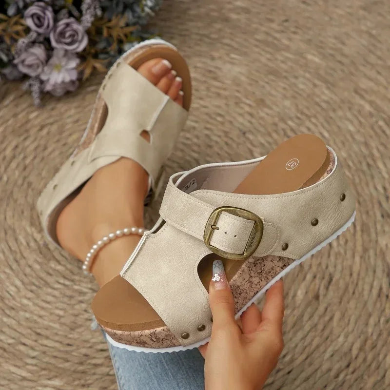 Bella | Plateausandalen