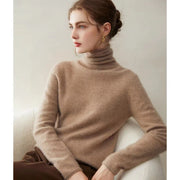NobleLoft Merino-Rollkragenpullover