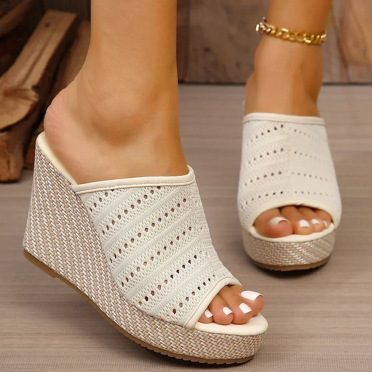 Amelie | Keilsandalen