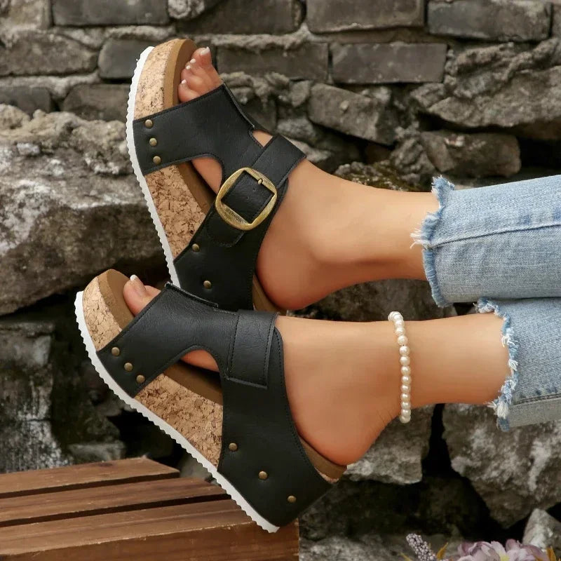 Bella | Plateausandalen