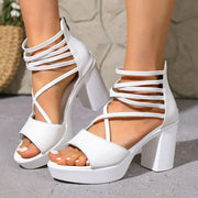 Celeste | Riemchensandalen mit Blockabsatz