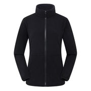 LightLoft Polarfleece-Jacke, Schwarz