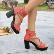 Celeste | Riemchensandalen mit Blockabsatz