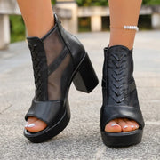 Sienna | Pumps mit Mesh-Einsatz