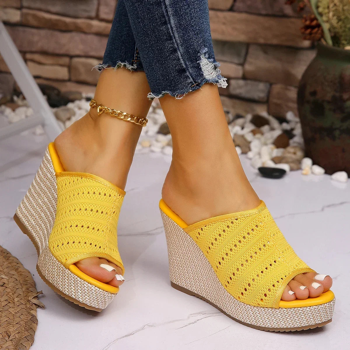 Amelie | Keilsandalen