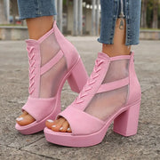 Sienna | Pumps mit Mesh-Einsatz