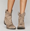 Charlotte | Orthopädische Stiefeletten aus Velours