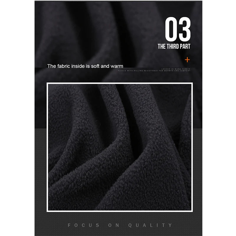 HARSCH Winter-Softshellhose Herren, schwarz