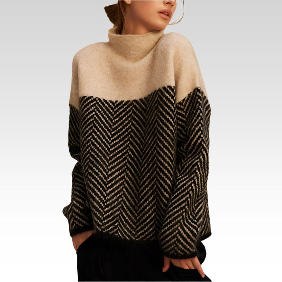Adelie | Premium-Rollkragenpullover aus Feinstrick