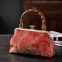 Zaria | Handtasche mit Bambusgriff