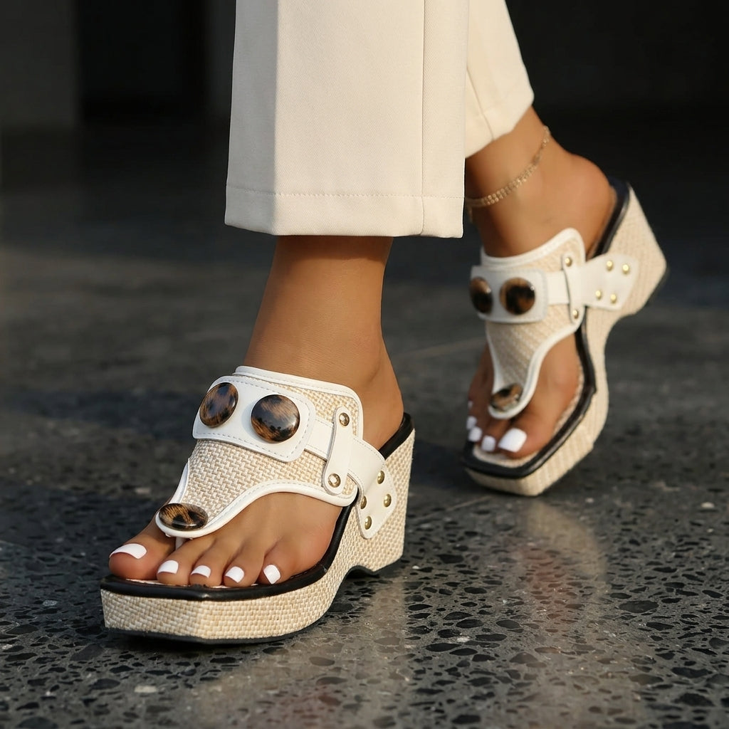 Elena | Keilsandalen