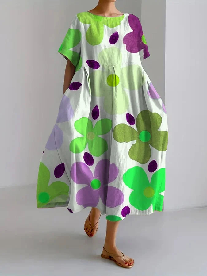 Eli | Sommerkleid mit Blumendruck