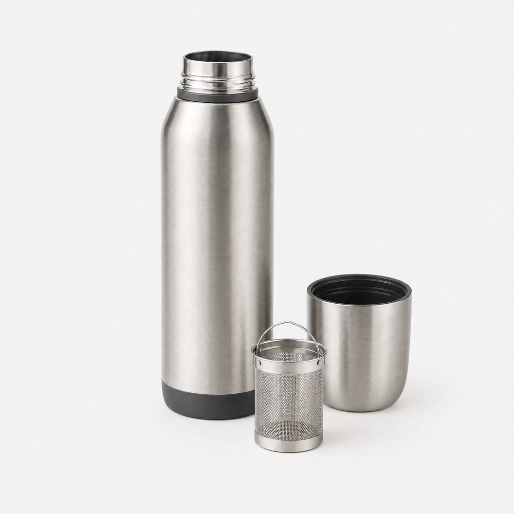 Isolierflasche mit Teefilter, 500 ml
