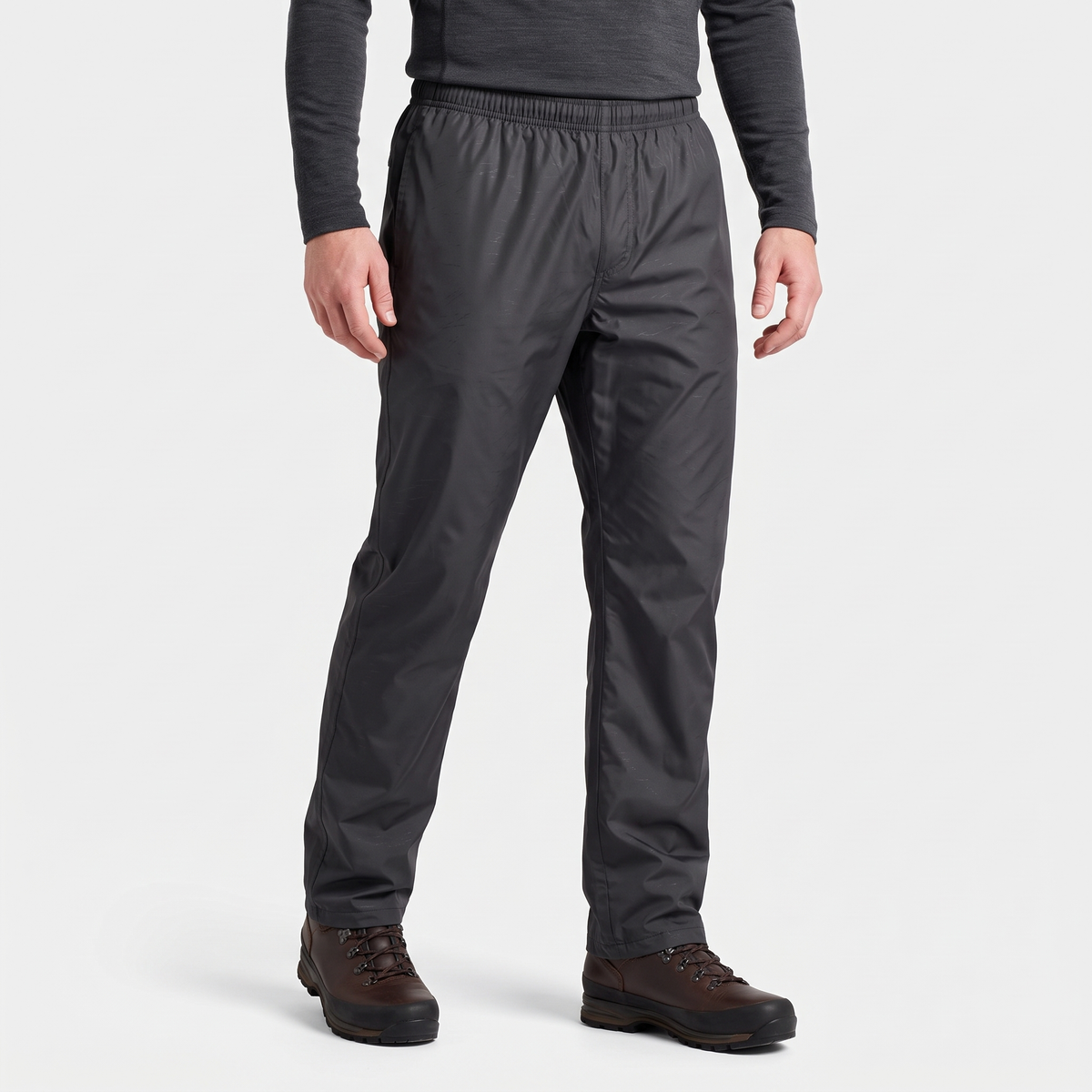 WanderShell wasserdichte Wanderhose in Anthrazit, Studioaufnahme