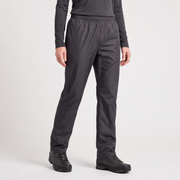 WanderShell wasserdichte Wanderhose in Anthrazit, an Damen-Model