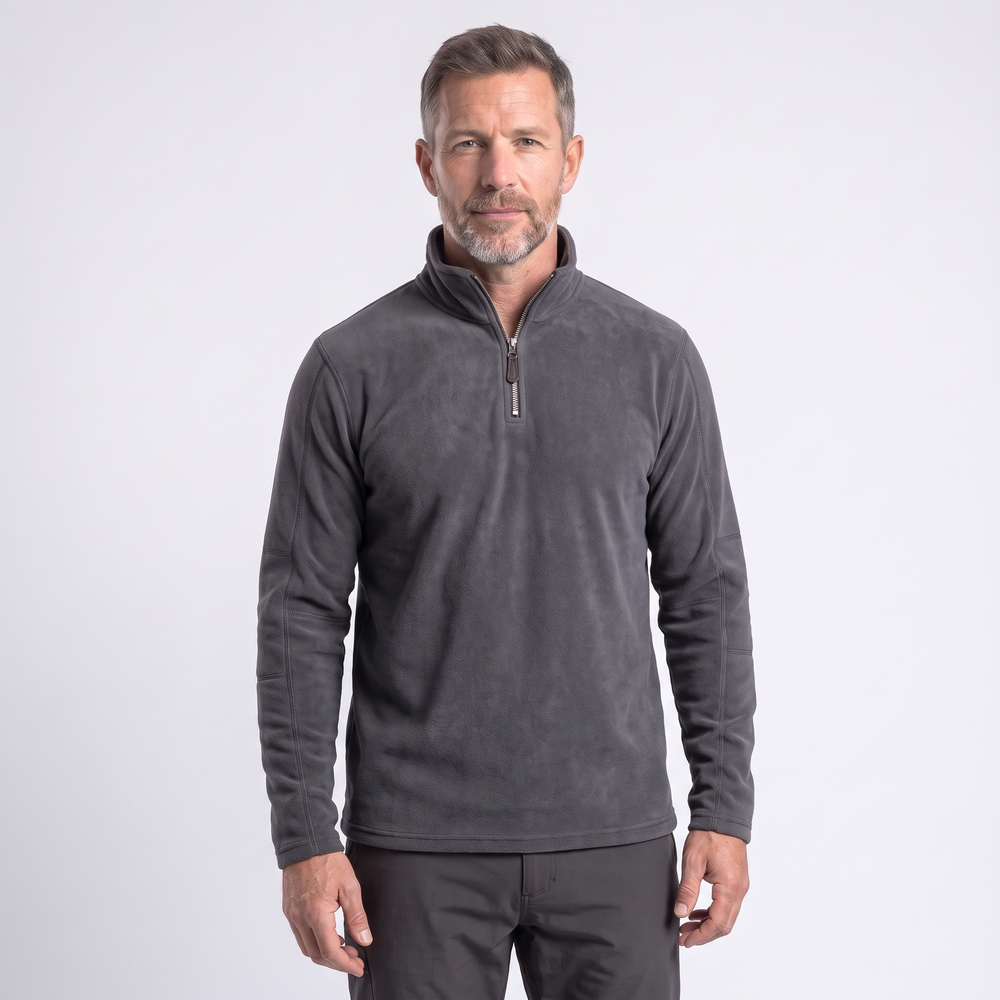 AlpenLoft Fleecepullover mit Stehkragen