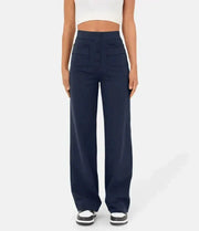Nina | Elastische Hose mit hoher Taille