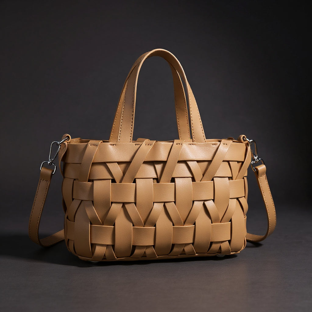 Camille | Handtasche in Flechtoptik