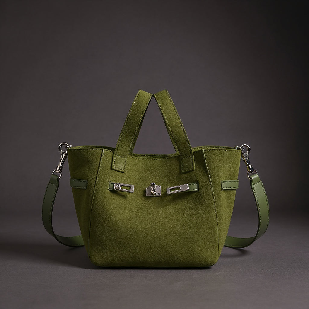 Melania | Mini-Shopper in Veloursoptik
