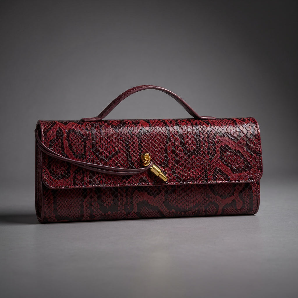 Sammi | Clutch in Schlangenoptik