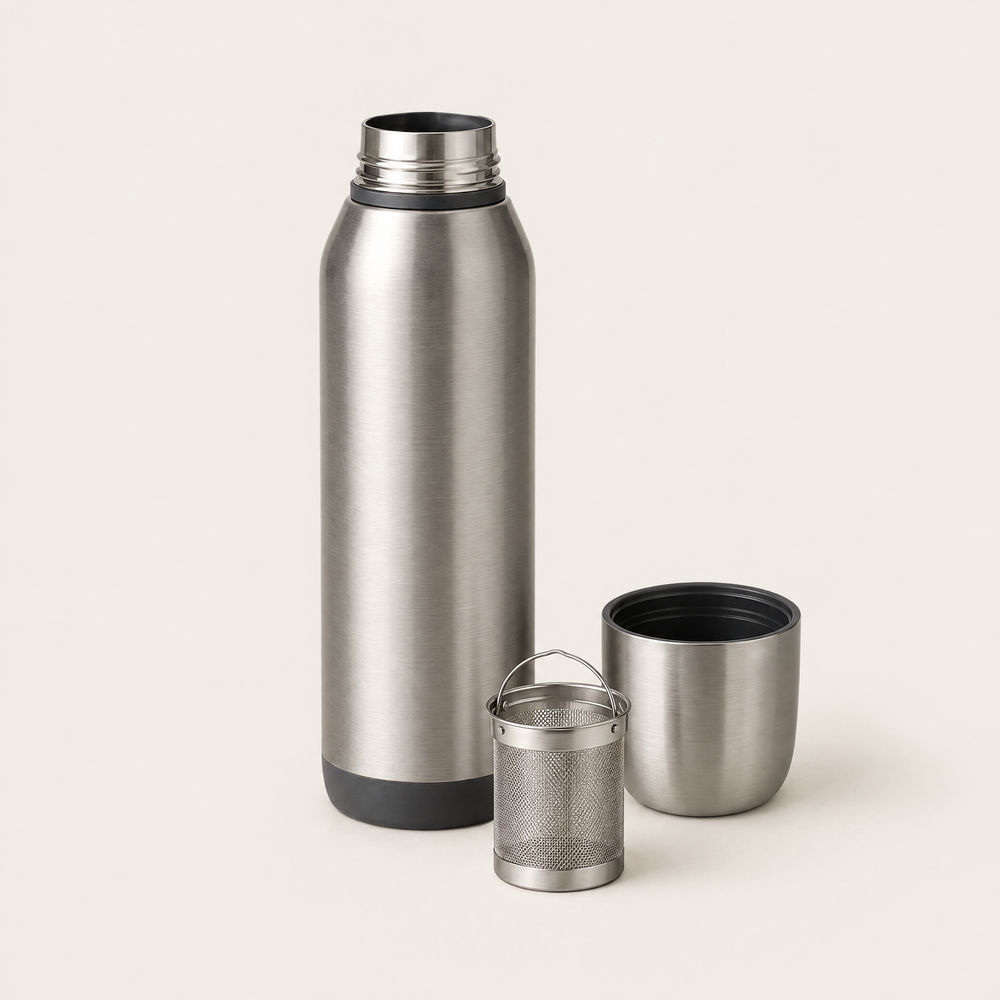 Isolierflasche mit Teefilter, 500 ml