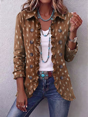 Nolinda | Boho-Jacke mit Animal-Print