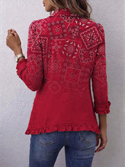 Criselle | Boho-Jacke mit Paisley-Verlauf